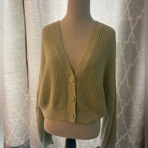 H&M Divided 3 Button Knit Cardigan, Women’s M